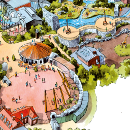 Plattegrond Ouwehands Dierenpark Ouwehands Dierenpark